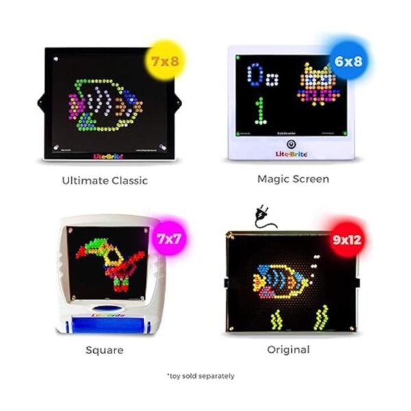 IllumiPeg LiteBrite Recambios en blanco_2