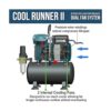Master Airbrush Cool Runner II Kit de sistema de compresor_5