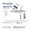 Master Airbrush Cool Runner II Kit de sistema de compresor_3