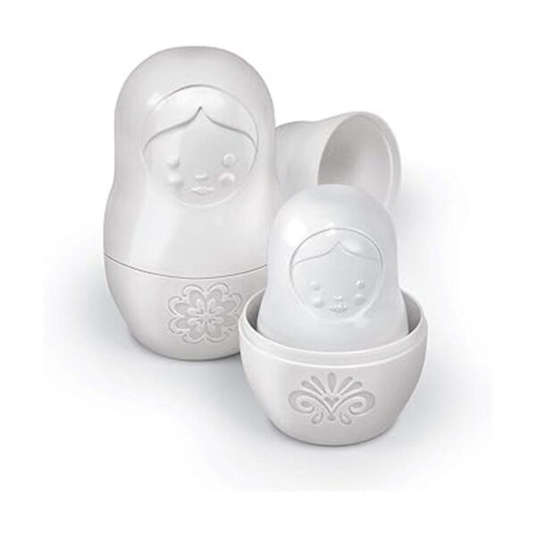 Genuine Fred Matryoshka Juego de 6 tazas medidoras color