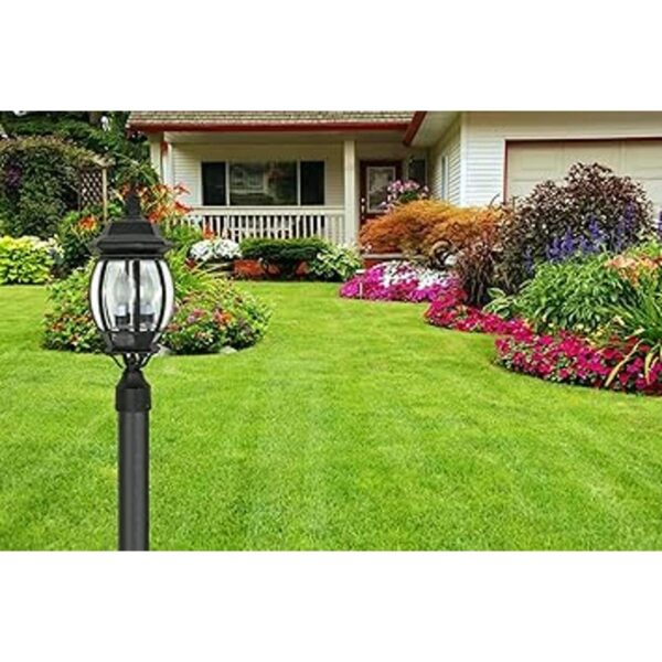 Nuvo 60885 Farol de pared con paneles biselados de color
