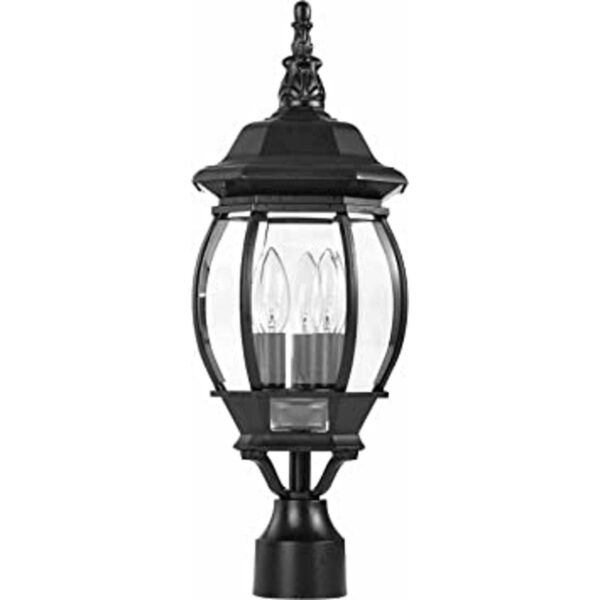 Nuvo 60885 Farol de pared con paneles biselados de color