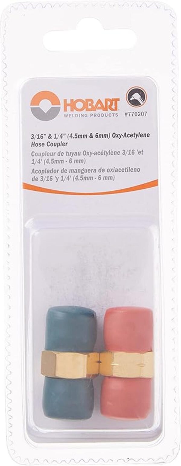 Hobart 770207 Kit de acoplador de oxiacetileno y manguera_5