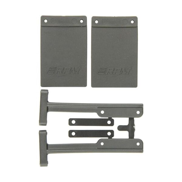 RPM 81012 Mud Flaps Bumper Slash Negro_2