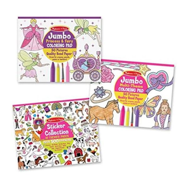 Melissa Doug. Colección de adhesivos y set de blocs para_1