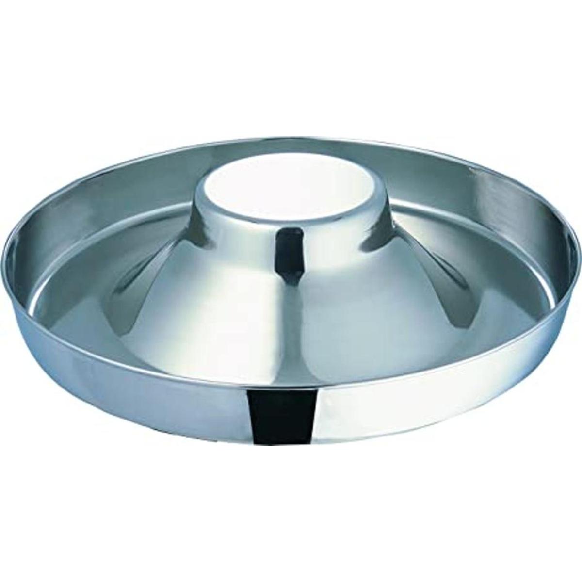 Indipets Platillo para cachorros de acero inoxidable