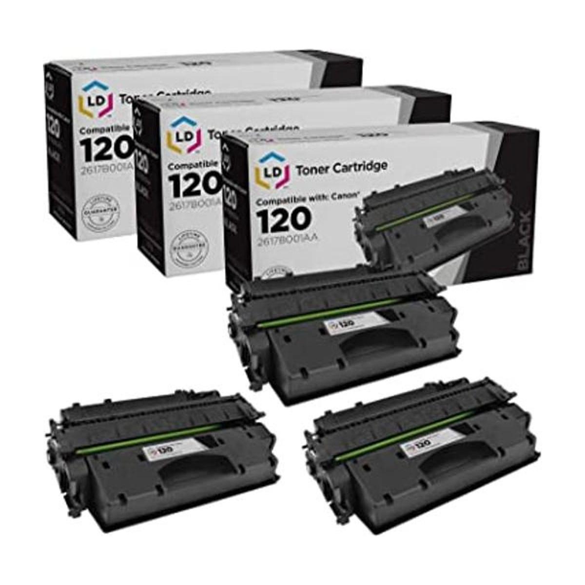LD Conjunto de 3 Compatible Negro Laser Cartucho de tóner