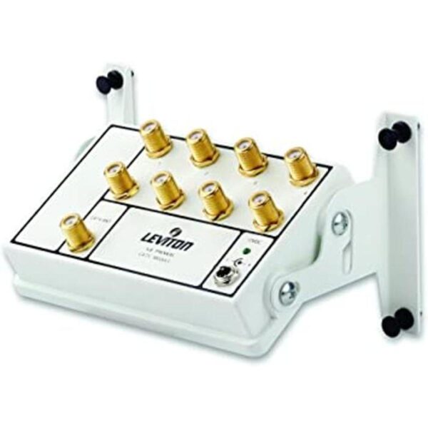 Leviton Módulo CATV premium blanco Dorado 476938P_1