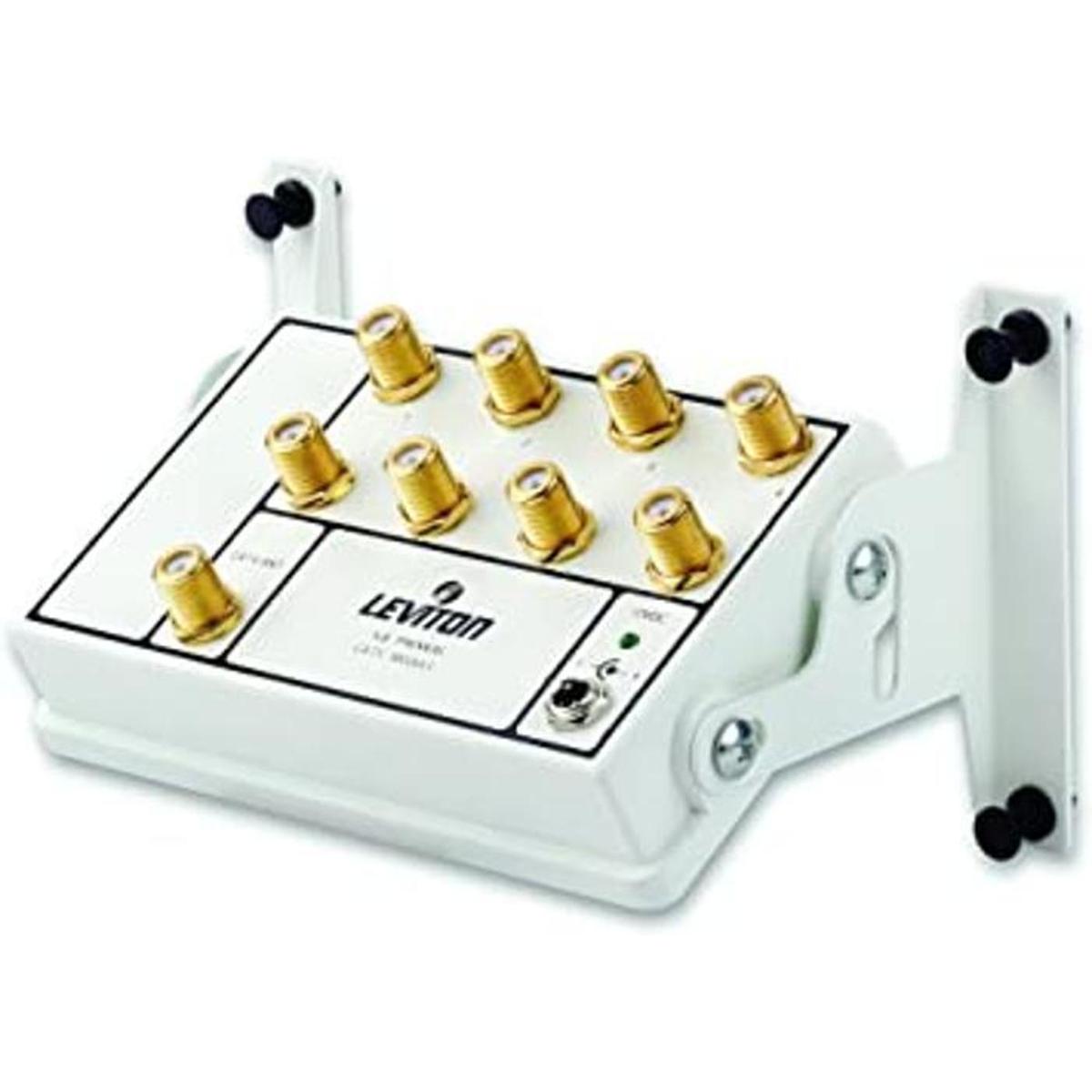 Leviton Módulo CATV premium blanco Dorado 476938P
