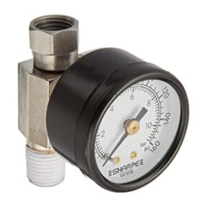 Sharpe Ajuste de aire regulador con calibre 0160 Psi 24_1
