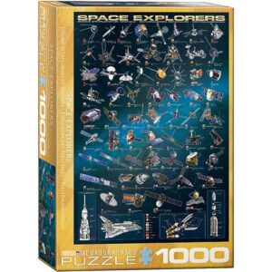 EuroGraphics Space Explorers Rompecabezas de 1000 piezas_1