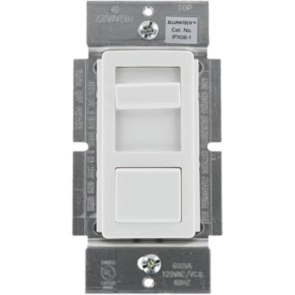 Leviton illumatech fluorescente Slide Dimmer IPX0610Z_1