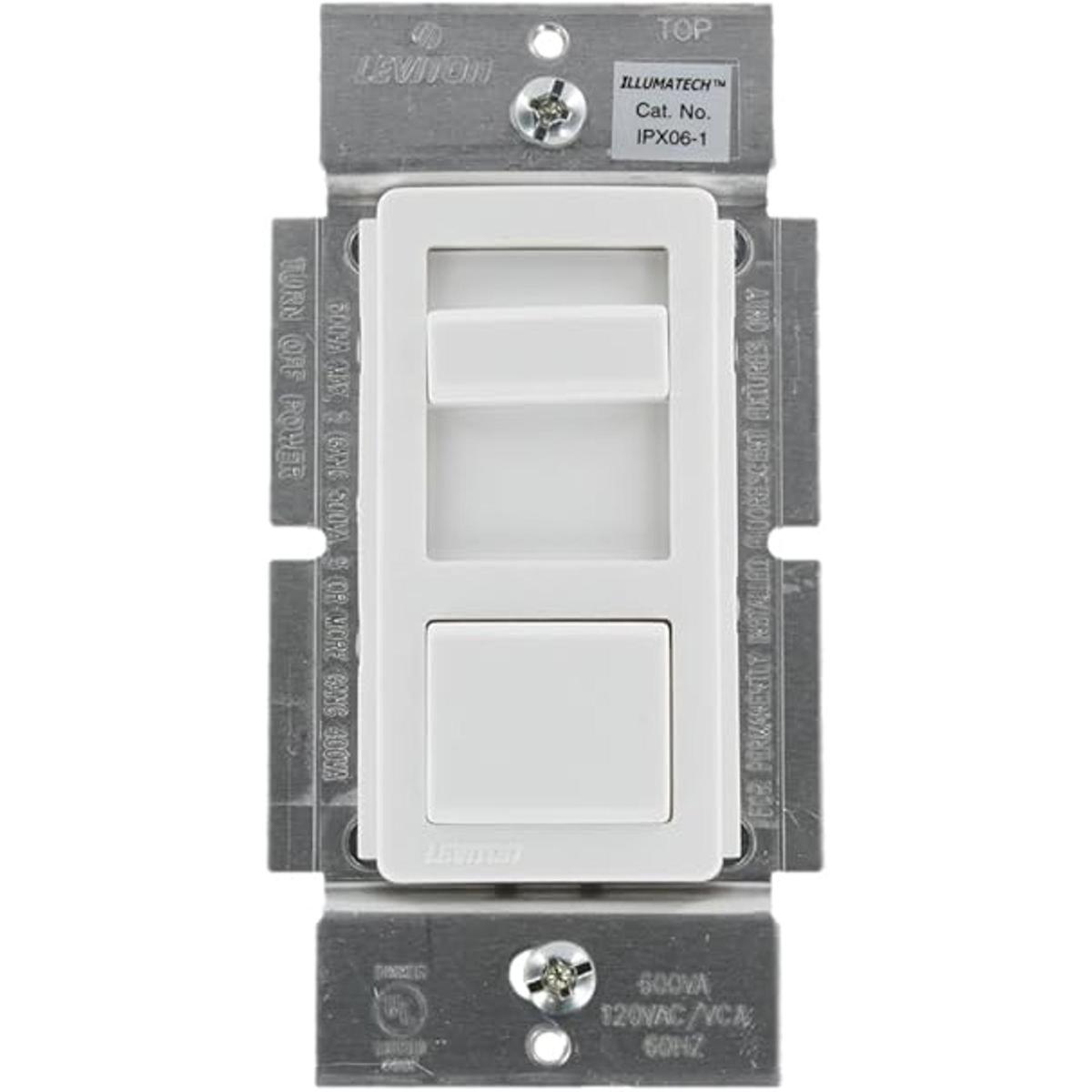 Leviton illumatech fluorescente Slide Dimmer IPX0610Z