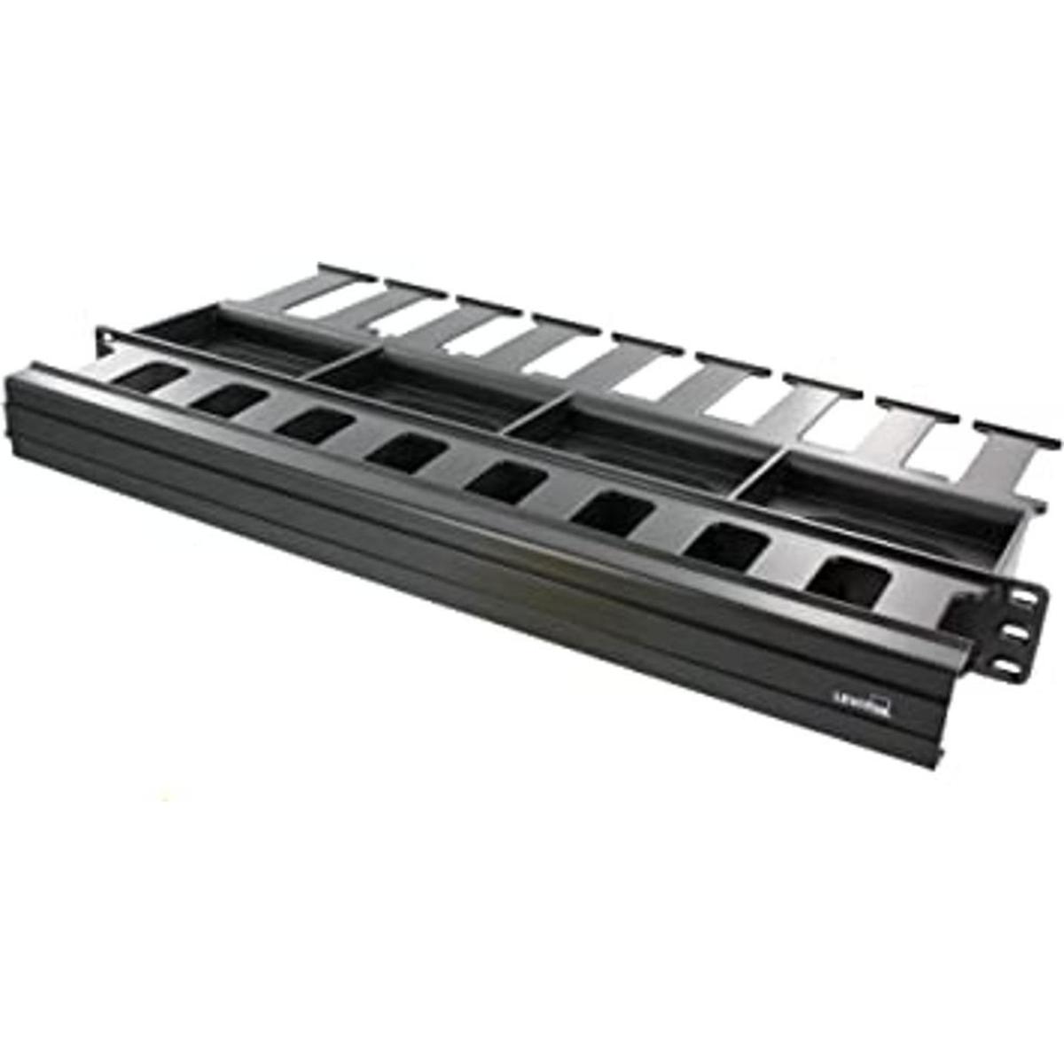 Leviton 491RUHFR Gestión de cables horizontales 1RU 1.5