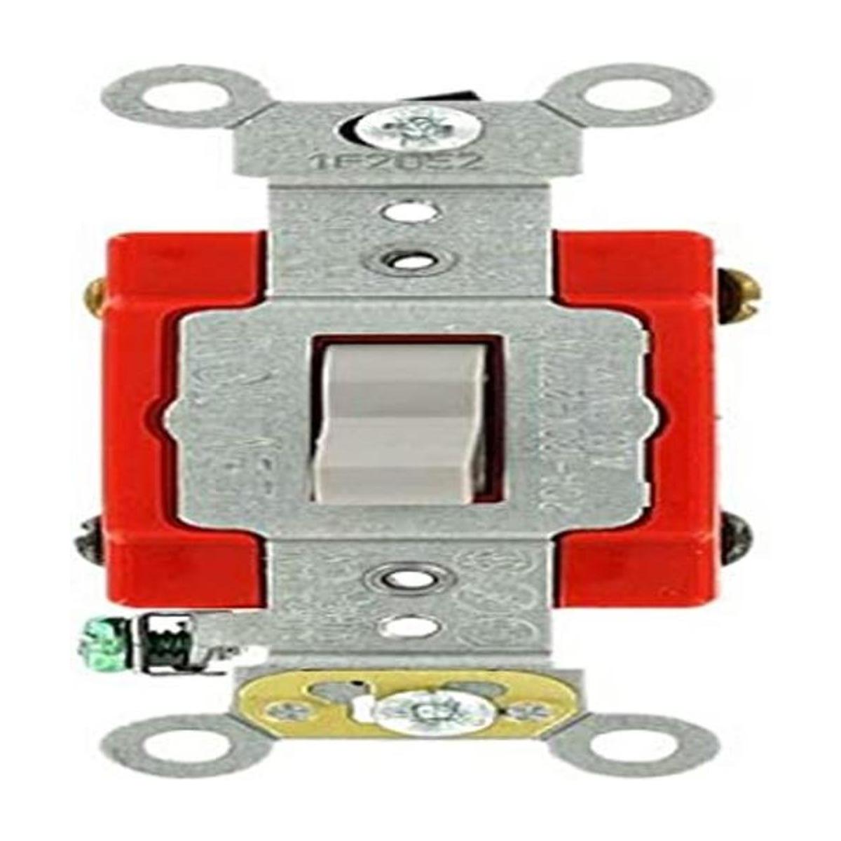 Leviton 12242GY 20 Amp 120277 V interruptor silencioso