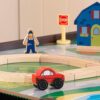 Tren Lego y mesa de actividades 2 en 1 Marrón_5