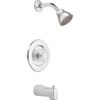 Moen Chateau Moldura de ducha cromada solamente T470_1