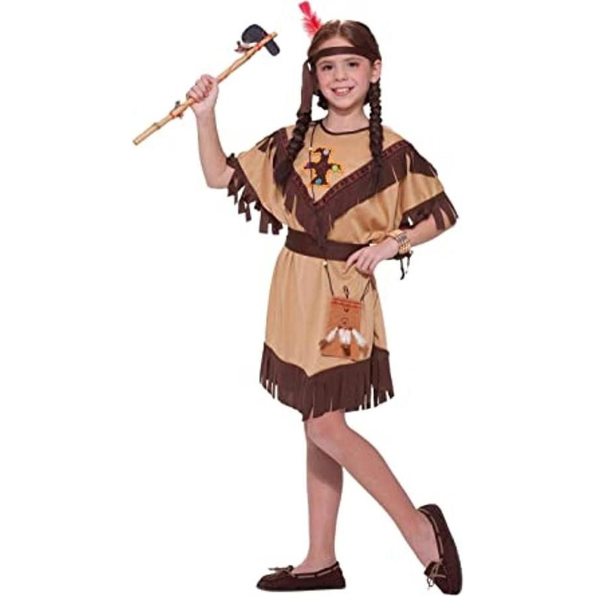 Disfraz de niño de indio americano Running Brook
