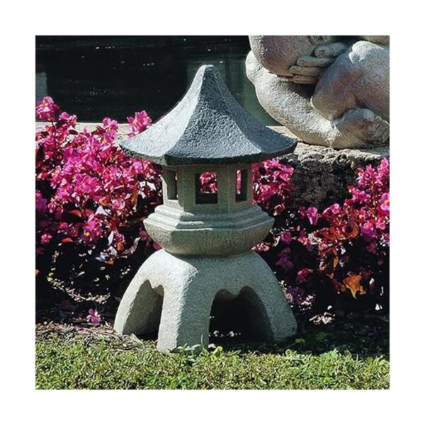 Design Toscano estatua linterna de pagoda tamaño grande_5