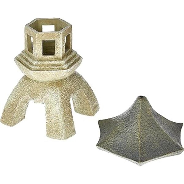 Design Toscano estatua linterna de pagoda tamaño grande_3