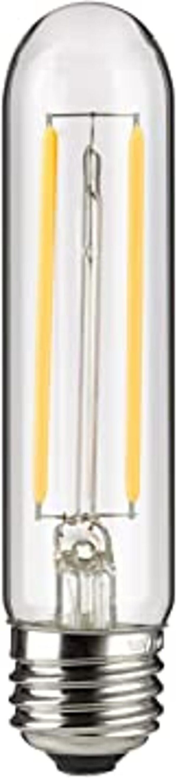 Sunlite 80610 Bombilla tubular de filamento LED T10 de 2