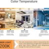 Sunlite 80610 Bombilla tubular de filamento LED T10 de 2