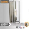 Sunlite 80610 Bombilla tubular de filamento LED T10 de 2
