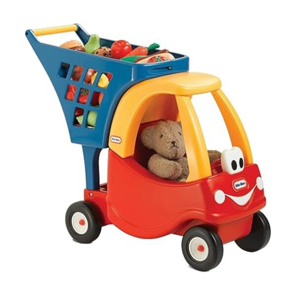 Carrito de la compra rojoamarillo Little Tikes_4