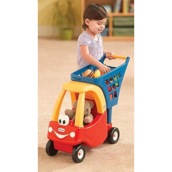 Carrito de la compra rojoamarillo Little Tikes_6