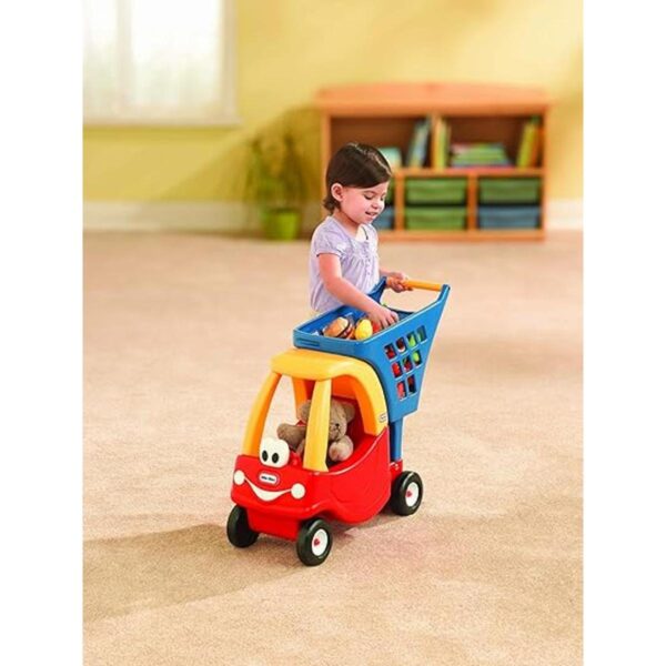 Carrito de la compra rojoamarillo Little Tikes_2