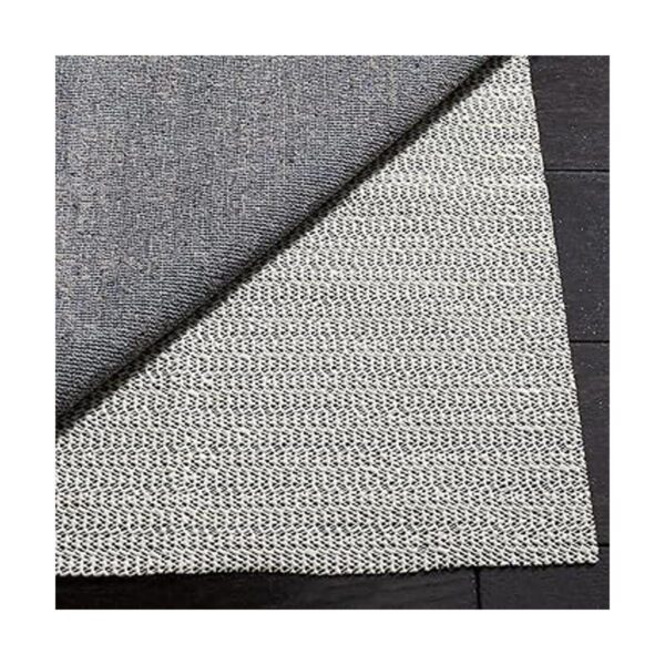 SAFAVIEH Padding Collection Alfombra redonda blanca de 8_1