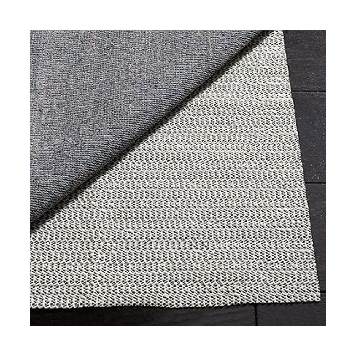 SAFAVIEH Padding Collection Alfombra redonda blanca de 8