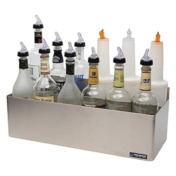 San Jamar B5522D Soporte para botellas de doble carril de_2