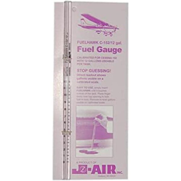 FuelHawk Medidor de combustible Cessna 152 12 galones_1