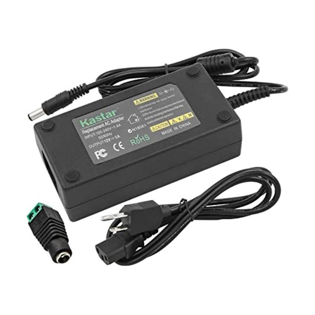 Cargador adaptador de repuesto 60W 12V 5A para monitores