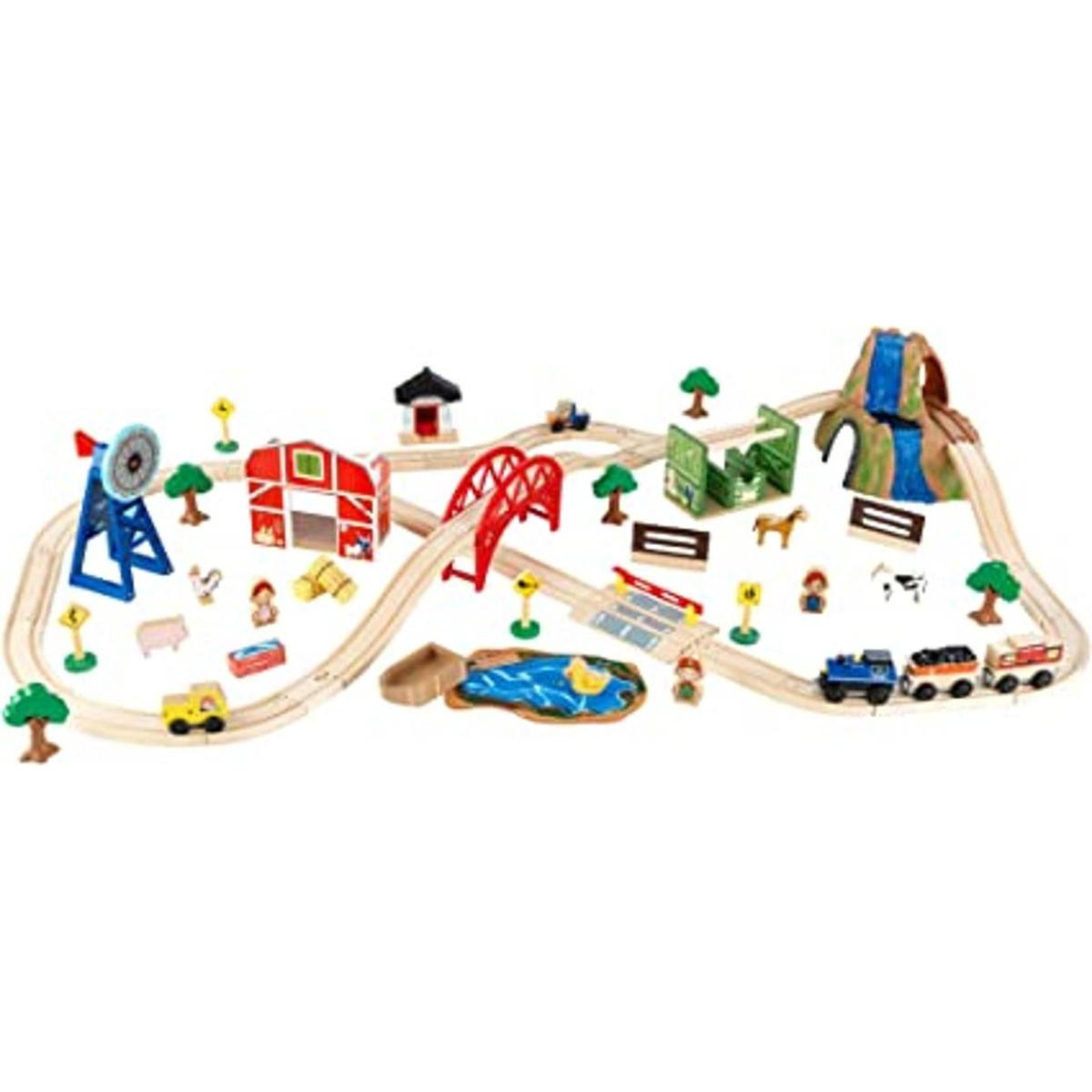 Juego Kidkraft de tren de granja