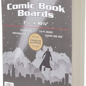 BCW BBGOL Tableros de respaldo de cómic de tamaño_1