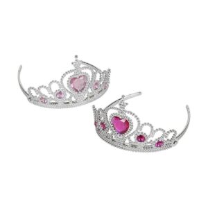 Rhode Island Novelty Tiaras con piedras de corazón_1