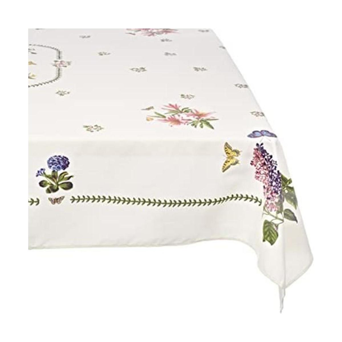 Avanti Linens Botanic Garden Mantel 60 x 102 Marfil