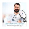 Pyle Megaphone altavoz PA Bullhorn con sirena_6