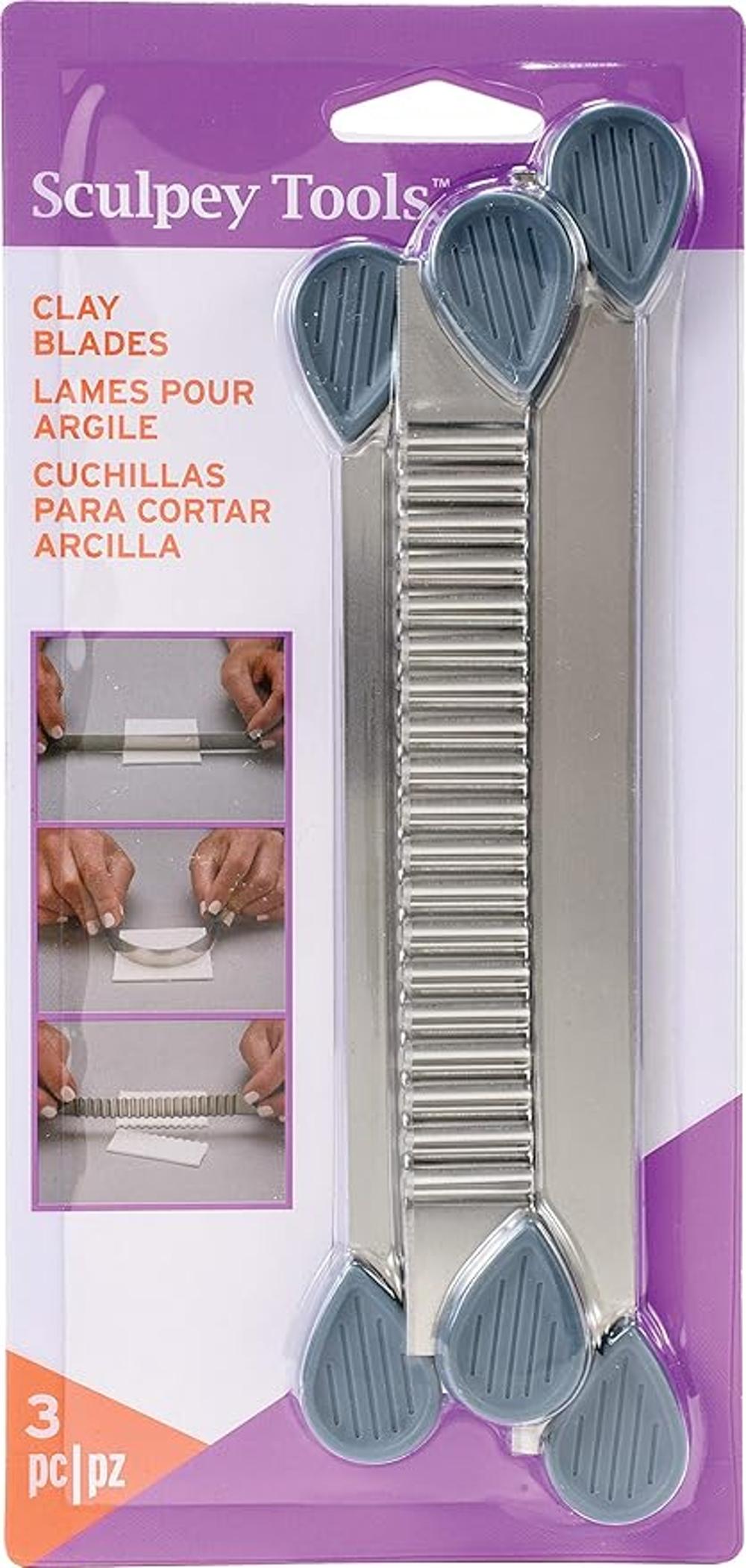 Sculpey Tools Cuchillas de arcilla 3 cuchillas