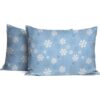 Pointehaven FlannelCKGSnowFlakes Juego de sábanas de_5