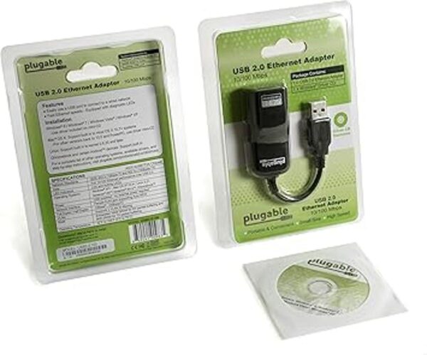 Plugable USB 2.0 a Ethernet Fast 10100 LAN adaptador de_4