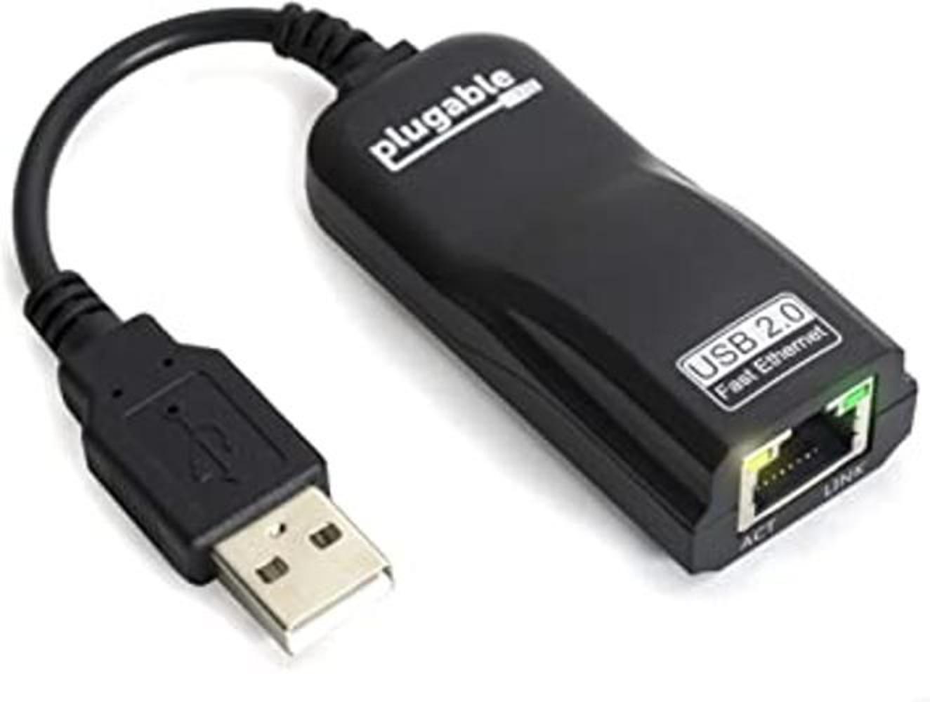 Plugable USB 2.0 a Ethernet Fast 10100 LAN adaptador de