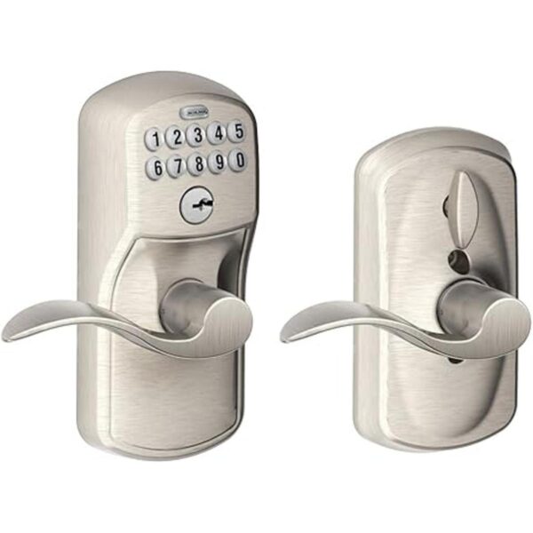 Schlage Cerradura de palanca con combinación de números_3