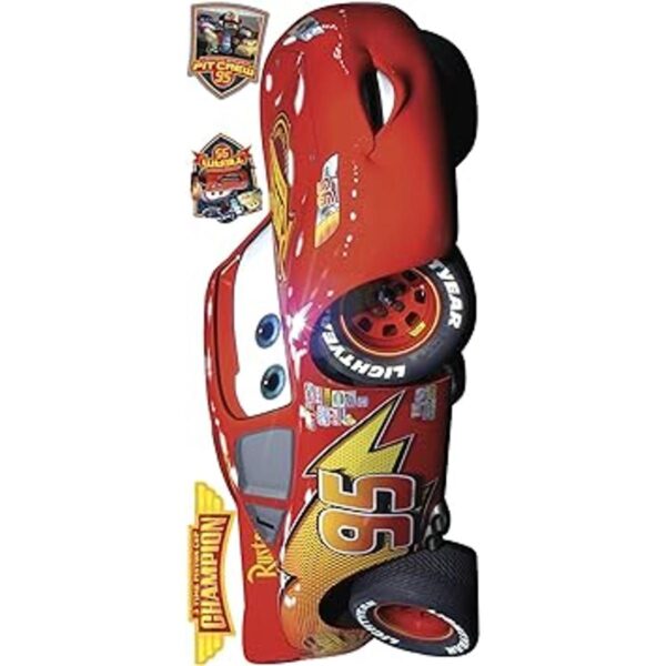 RoomMates Disney Pixar Cars Lightening Mcqueen Peel and_3