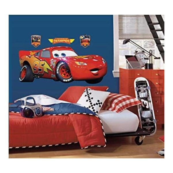 RoomMates Disney Pixar Cars Lightening Mcqueen Peel and_1