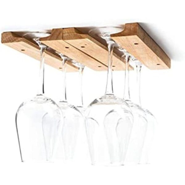 Fox Run Soporte para copas de vino. Vajilla Marrón_1
