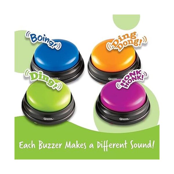 Learning Resources Botones de luces y sonidos juego de_3