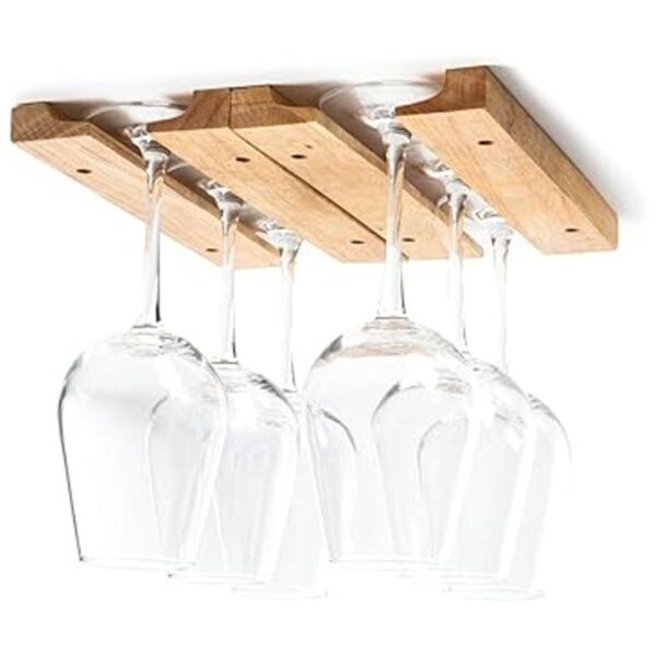 Fox Run Soporte para copas de vino. Vajilla Marrón_2
